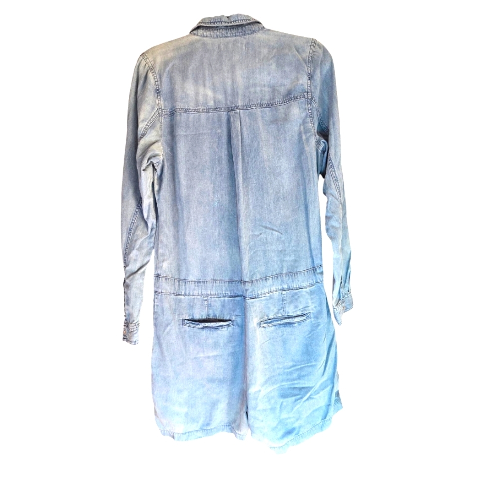 Blank NYC Light Blue Denim Jumpsuit Romper - Picture 12 of 15